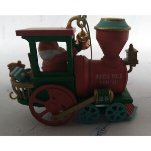North Pole Limited Train Ornament (1990 M Gilmore Designs)